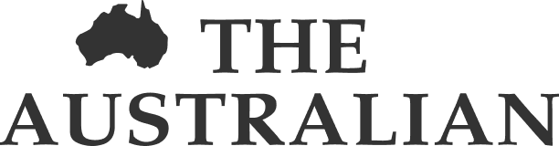 The Australian logo black